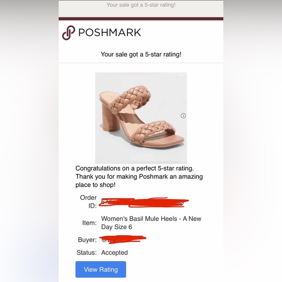 Women's Basil Mule Heels - A New Day - Picture 13 of 13